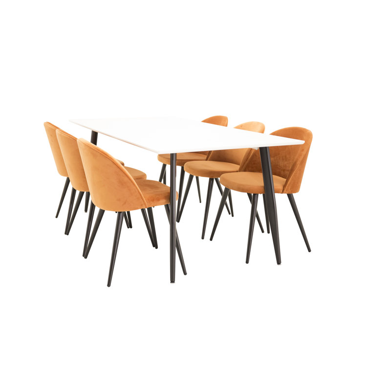 ScanMod Design Essgruppe Penny mit 6 Stühlen & Bewertungen | Wayfair.de